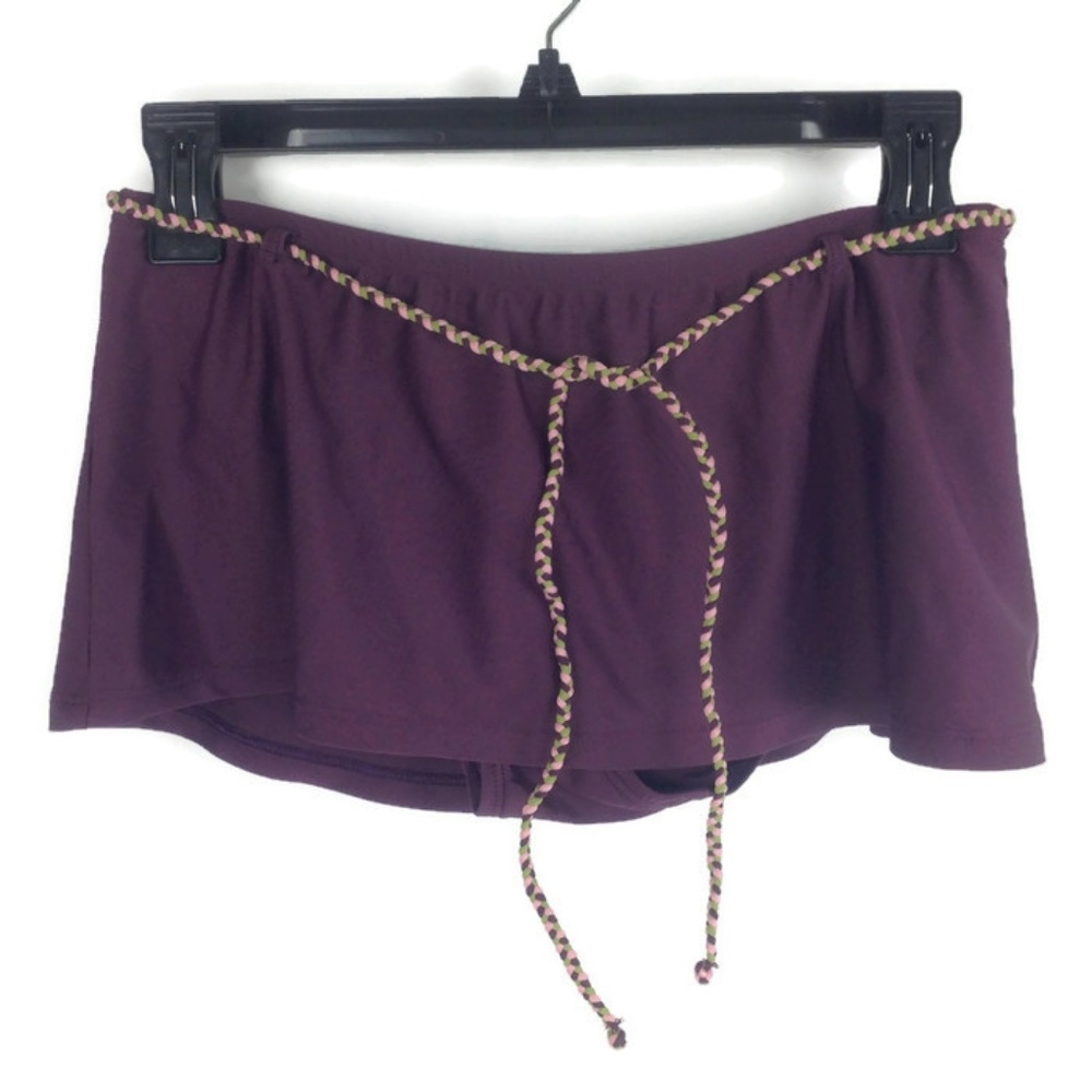 Bisou Bisou Swim Skirt Bikini Bottom Sz S Juniors